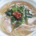 ちょびちろ's cooksnap of when they made 梅干さっぱり♪ささみあんかけうどん.