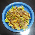 ぽんたぽんきち's cooksnap of when they made チーズと餅とキャベツの半熟卵とじ.