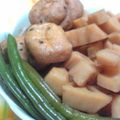 七色ワクチン's cooksnap of when they made 小粒がんもとレンコンの煮物.