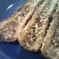 ばとすぴ's cooksnap of when they made ちくわのお好み焼き風☆パン粉焼き.