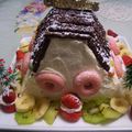 tomotomochan's cooksnap of when they made でっかく作ろう！クリスマスケーキハウス.