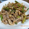 tomoyuppi's cooksnap of when they made こってり☆豚バラとにんにくの芽の炒め物.