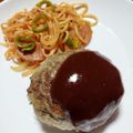 ムーミン☆ママ's cooksnap of when they made 洗い物したくない！ワンパンハンバーグ.