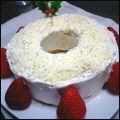 麻's cooksnap of when they made クリスマス☆リースケーキ.
