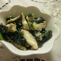 miyuki12's cooksnap of when they made ほうれん草ときのこの酒粕胡麻和え.