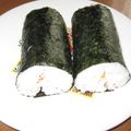 パティシェさん's cooksnap of when they made ＊チャーシューと卵の巻き寿司＊.