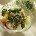 miyuki12's cooksnap of when they made ✿コロコロじゃがいもと塩からの和えもの✿.