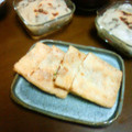 桂華けいか's cooksnap of when they made 簡単おつまみ　油揚げのネギ味噌焼き♪.