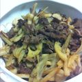 りさっち33's cooksnap of when they made 牛肉とごぼうとれんこんの炒め物☆.