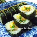 まいとものママ's cooksnap of when they made 余ったビビンバの具で韓国海苔巻き✰キンパ.