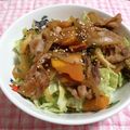 Nekozame's cooksnap of when they made 簡単！男子にお勧め☆豚ロース丼ぶり.