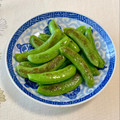 コムギ大好き's cooksnap of when they made 簡単焼くだけ!!スナップエンドウの塩炒め.