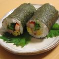 もんしゅしゅ's cooksnap of when they made ☆2011恵方巻き☆サラダバージョン.