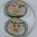 nakamu929's cooksnap of when they made 第2弾　はなかっぱ　巻き寿司.