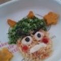 nebosuke☆'s cooksnap of when they made 節分の離乳食中期☆赤鬼さんプレート.