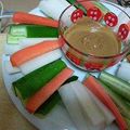 ミミタロウ's cooksnap of when they made 野菜スティック☆みそマヨソース.