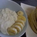 saki1010's cooksnap of when they made ♪バナナヨーグルトクリーム♪.