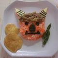 にるみ's cooksnap of when they made 節分に♪　離乳食&幼児食　赤鬼ご飯.