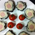 りなさ's cooksnap of when they made 節分に！ひなまつりに！お花巻き寿司.