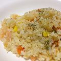 マム108's cooksnap of when they made 炊飯器で＊エビピラフ.