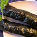 モビーコ's cooksnap of when they made 疲れた体に。わさび菜の、、海苔巻き、。.