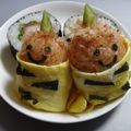 ＰＩＮＥmama's cooksnap of when they made 節分に簡単オムライスで赤オニ〜キャラ弁〜.