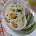 ピンクのたまご's cooksnap of when they made かぼちゃの蒸しパン.