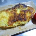ｘｘyuzumikanｘｘ's cooksnap of when they made イシナギのミラノ風カツレツ.