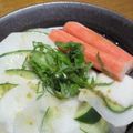 うめ27's cooksnap of when they made カブの柚子胡椒サラダ.
