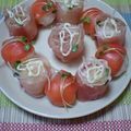 すがみほ's cooksnap of when they made お花みたい✿生ハム手毬寿司.