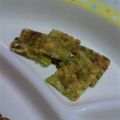 kisaragicats's cooksnap of when they made 離乳食手づかみにお豆腐入りお好み焼き.
