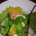 KinKame's cooksnap of when they made シーフードとオレンジのサラダ.