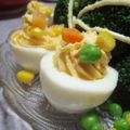 Ｐぃ子's cooksnap of when they made 簡単ゆで卵☆クリスマスツリー風.