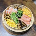 yana☆p's cooksnap of when they made あったかせいろ蒸し寿司♪.
