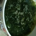 Ｋ☆ＳＪ's cooksnap of when they made お誕生日にはわかめスープ.