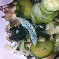 小豆沢's cooksnap of when they made まいたけの酢の物.
