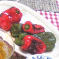 HappyMd's cooksnap of when they made 丸ごと！ピーマン.