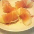 つるんがわ's cooksnap of when they made 旬の桃で♪生ハム巻き.