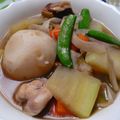 cheesedog's cooksnap of when they made 里芋のお雑煮・長岡里芋（おく）.