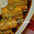 バンビの庭's cooksnap of when they made 甘辛〜い♪豆腐の照り焼き.