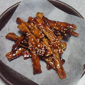 加藤律子's cooksnap of when they made ごぼうの揚げからめ.