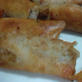 まめさん＊'s cooksnap of when they made えび＆れんこん＆山芋の和風春巻き。.
