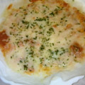 ともじゅんじゅん's cooksnap of when they made 簡単☆春巻きの皮で薄焼きピザ.