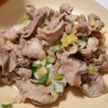 ヨシヨッシー's cooksnap of when they made 豚こまネギ塩ダレ丼.