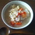かもめ１１'s cooksnap of when they made 体がぽっかぽかスープご飯.