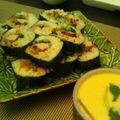 ひろ❤みち's cooksnap of when they made 韓国風海苔巻“キムパプ”　恵方巻にも！.