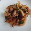 ymooooo's cooksnap of when they made 簡単豚キムチ.