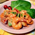 こあらなお's cooksnap of when they made めちゃめちゃうまい！エビマヨ♬.
