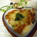 めぐ５２９６'s cooksnap of when they made 簡単★長芋(山芋)のミートグラタン.