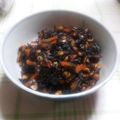 chimakuro's cooksnap of when they made ひじきのほっこり節分豆煮.